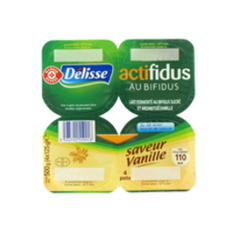 Actifidus Delisse Vanille 4x125g