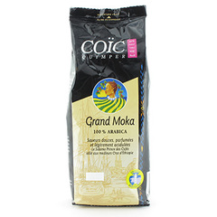 Coic, Cafe moulu 100% arabica, Le moka d'Ethiopie, le paquet de 250g