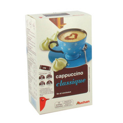 Cappuccino Nature + 7g de Chocolat.