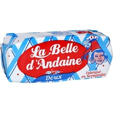 Beurre doux fabriqué en Normandie La Belle d'Andaine