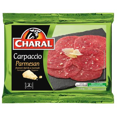 Carpaccio au parmesan CHARAL, 230g