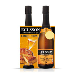Cidre Ecusson doux 2x75cl 2.5% vol
