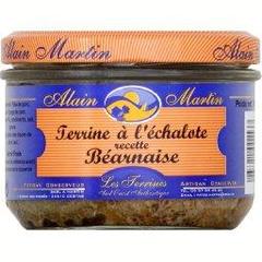Alain Martin, Terrine a l'echalote recette Bearnaise, le pot de 180g