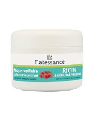 Natessance Capillaire Masque À L'huile de Ricin et Kératine Végétale 200 ml