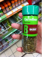 Basilic déshydraté Carrefour