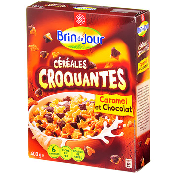 Cereales Brin de Jour Croquante Caramel chocolat 400g