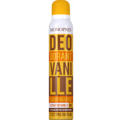 Déodorant vanille gourmande