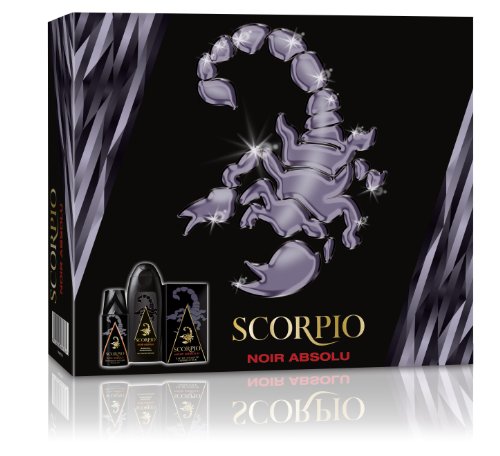 Coffret Scorpio Noir Eau toilette + déo + gel douche