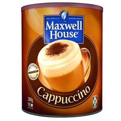 Cappuccino classique Maxwell House, boite metal de 280g