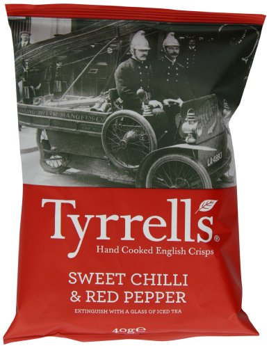 Tyrrell's chips au piment doux 40g