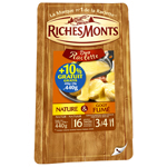 Fromage raclette Richemonts Nature/ gout fume 400g