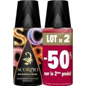 Scorpio deodorant scandalous 2x150ml