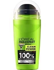 L'Oréal Men Expert Clean Power Déodorant Bille Homme Sans Alcool