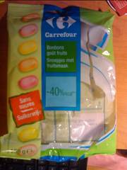 Bonbons saveur fruits Carrefour
