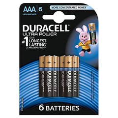 Duracell lot 6 piles AAA Ultra power