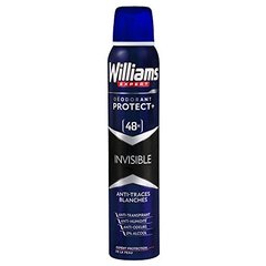 Williams déodorant atomiseur invisible 200ml