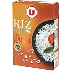 Riz long blanc de Camargue U etui de 1kg