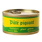 Pâté Jean Haget Pur piquant 1/4 190g