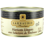 Haricots lingots aux saucisses de Toulouse