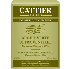 Cattier Vrac Argile Verte Ultra Ventilée 250 g Lot de 2