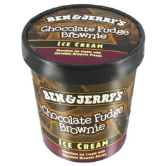 Chocolate Fudge Brownie - Creme glacee Chocolat et Gateau