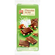 Belle France Chocolat au Lait/Noisettes Entières 200 g