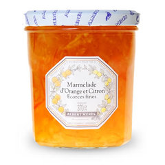 Marmelade d'orange et de citron aux ecorces fines ALBERT MENES, 370g