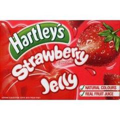 Hartley's, Strawberry jelly, preparation pour gelee a la fraise, la boite,135g