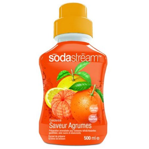 Sodastream Concentré saveur agrumes la bouteille de 500 ml