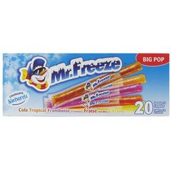 Mr Freeze assortis Big Pops boite 20x45ml