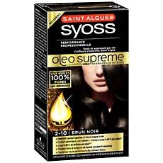 Saint Algue-Syoss, Oleo Supreme - Coloration permanente brun noir 2-10, la boite de 115 ml