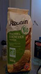 Graines de couscous moyennes biologique, le paquet, 500g