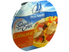 Salade Catalane au thon PETIT NAVIRE, 220g