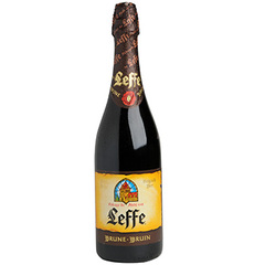 Biere brune Abbaye Leffe 6.5 %vol bouteille 75cl