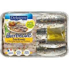 Sardines Barbecue + marinade herbes de Provence