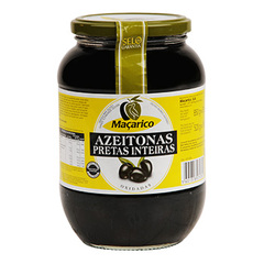 Macarico olives noires entières 520g