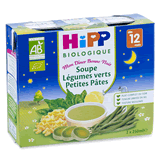 Hipp bio soupe legume vert petite pate 6x250ml des 12 mois
