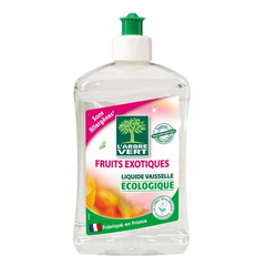 Liquide vaisselle parfum fruits exotiques L'Arbre Vert, 500ml