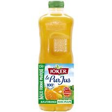 Pur jus d'orange avec pulpe JOKER, 1,5l