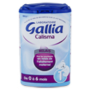 Gallia Calisma Relais 1er âge jusqu'à 6 mois 900g