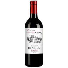 Vin rouge AOC Cahors Chateau Gravette COMTE DE MARIAC, 75cl