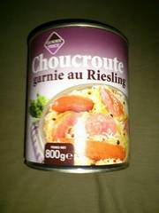 Choucroute brasserie au Riesling 800g