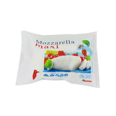 Maxi Mozzarella 19% de matieres grasses, a base de lait pasteurise