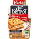 Tendre croc'bistrot jambon fromage HERTA, 2 pièces, 250g