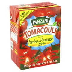 Sauce tomate Panzani Tomacouli Herbes de provence 200g