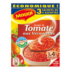 Soupe Tomate vermicelles Maggi Désydratée - 3sachets 1L
