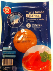 Truite fumee Ronde des mers France 150g
