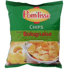 Chips Pom'lisse Saveur bolognaise135g