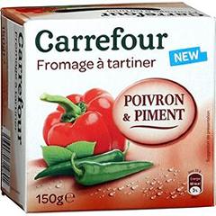 Fromage a tartiner poivron & piment