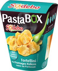 Sodebo pasta tortellini au fromage 280g